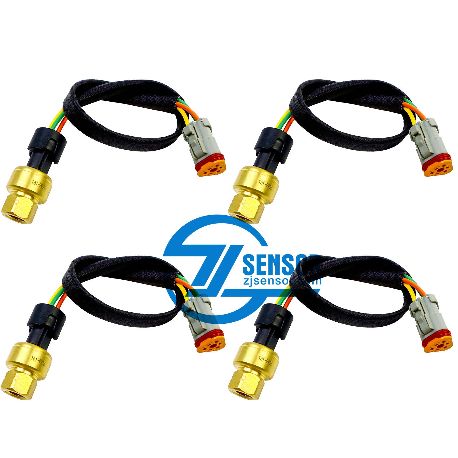 Oil Pressure Sensor 161-9926 For Caterpillar 3508 3512 3516 3456 Engine 4-Pcs