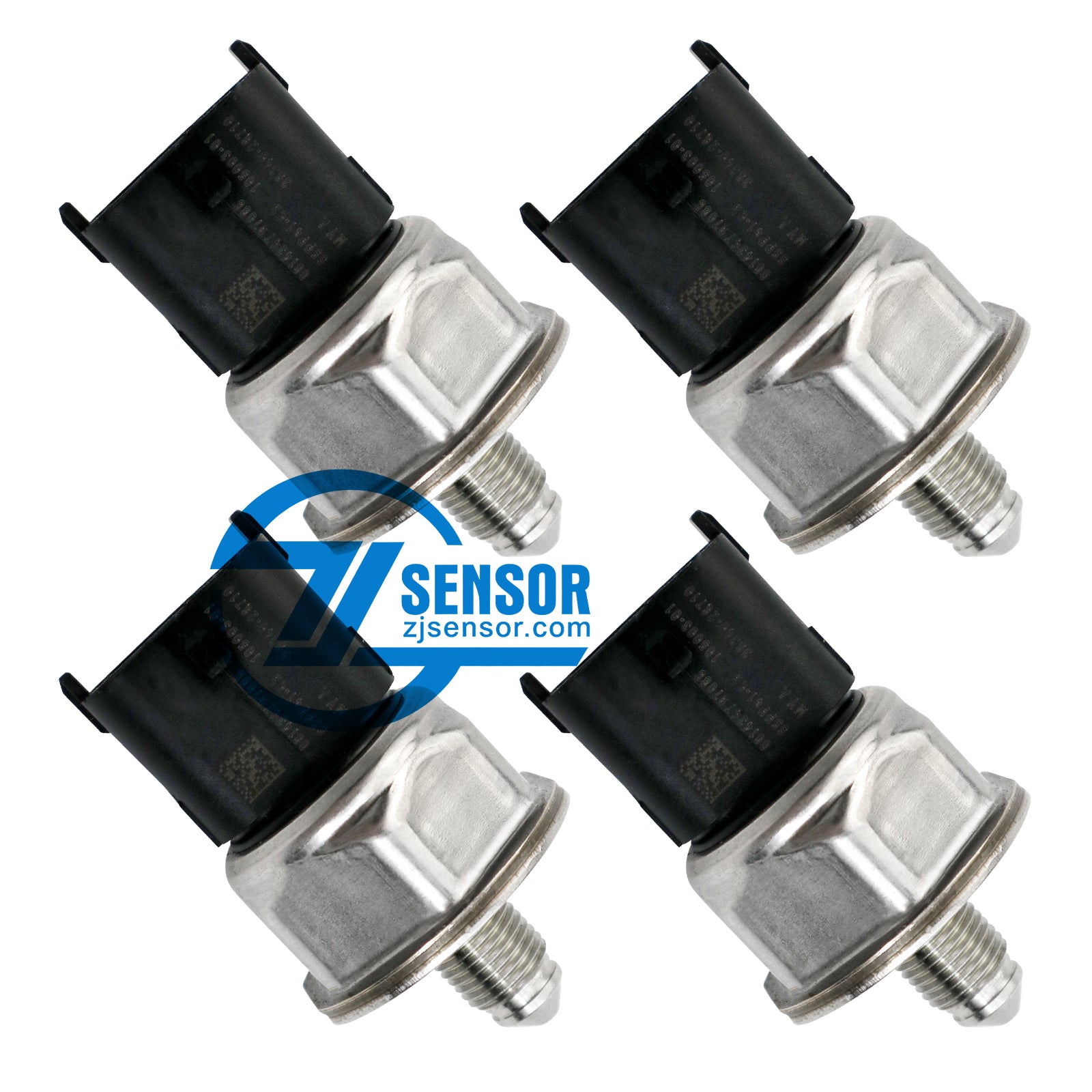 Fuel Rail Pressure Sensor 35340-2G710 For Hyundai Santa Fe Tucson Sonata 2.0L 2.4L/ Kia Optima EX LX 2.4L 4-Pcs