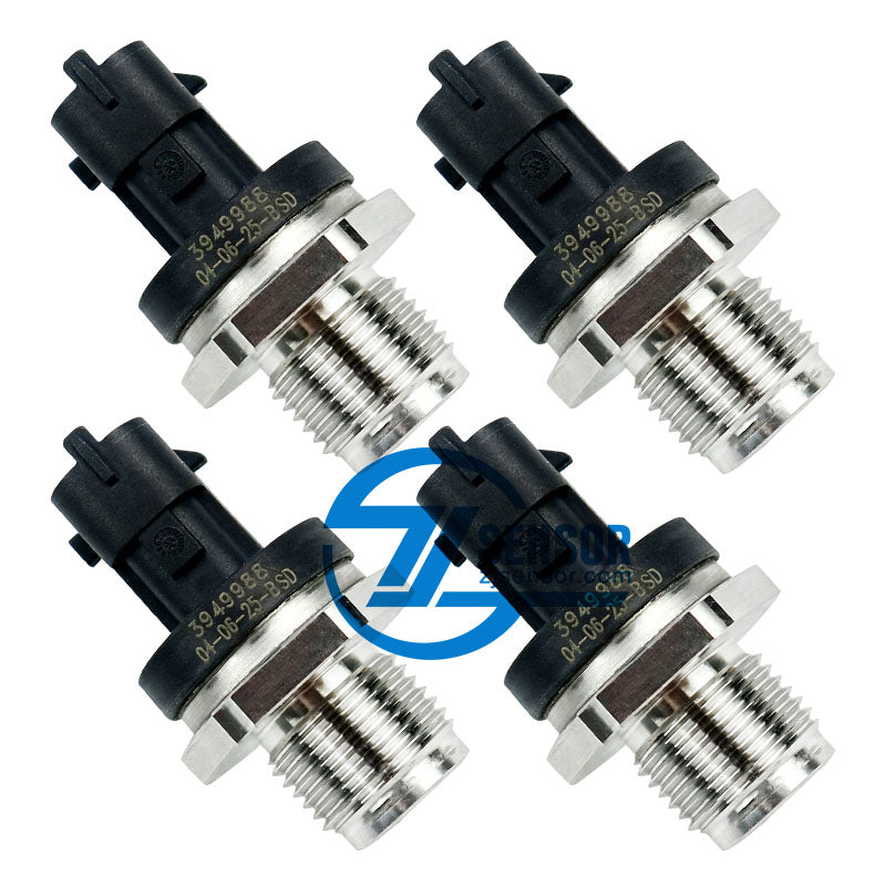 Common Rail pressure sensor 3949988 904-309 For Dodge Ram For Cummins ISB 5.9L Engine 4 Pcs