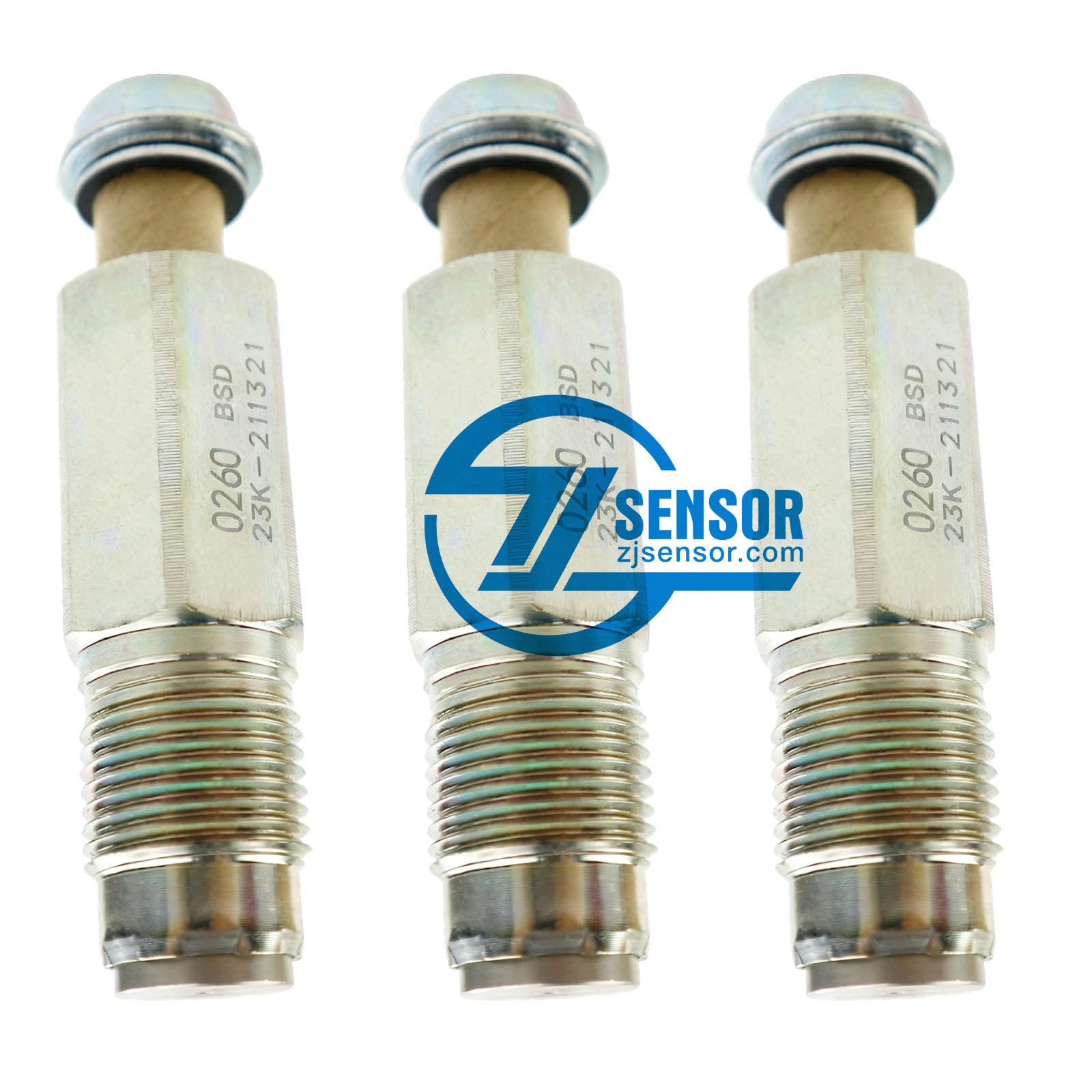 diesel fuel pressure limiter valve Relief valve 095420-0260 For Isuzu 4HK1 6HK1 Diesel Engine 3-Pcs
