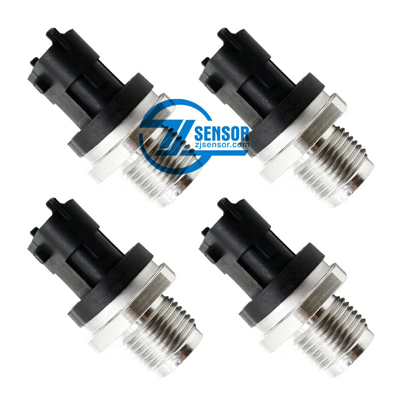 1800 Bar Fuel Rail Pressure Sensor OE: 0281006018 For Ford Ranger Everest Mazda BT-50 BT50 2.5 3.0 4-Pcs