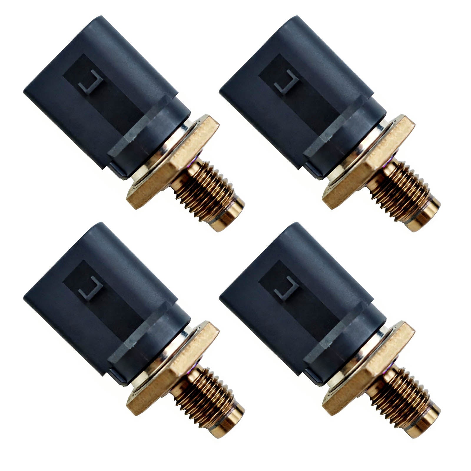 New Auto Sensors Common Rail Pressure Sensor GK2Q-9F972-AA for Ford Transit MK4 2.0 Engine 4-Pcs