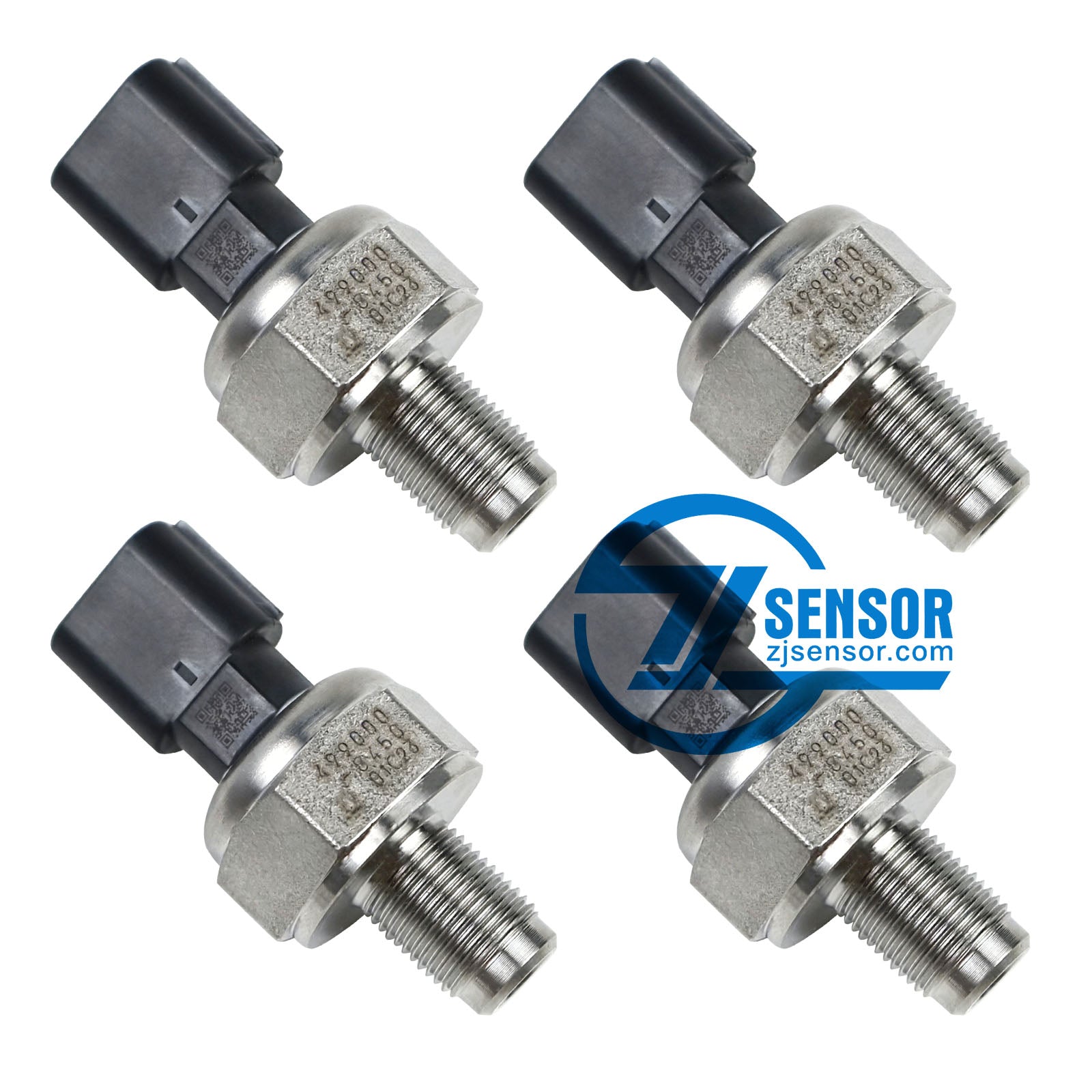 Auto Sensors Fuel Rail Pressure Sensor 499000-8450 For Honda Accord 4-Pcs