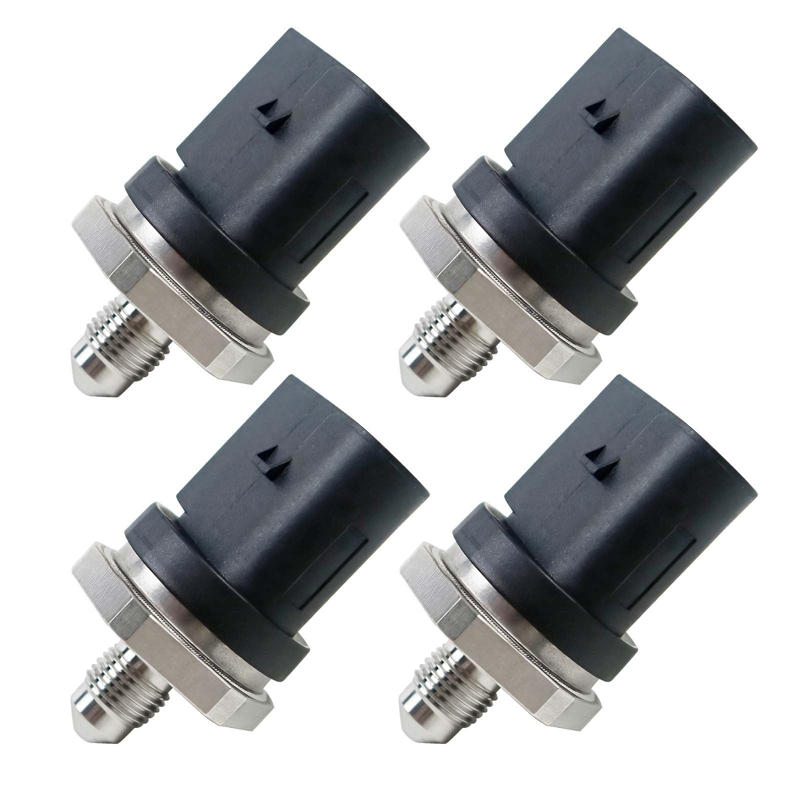 New Common Rail Fuel Pressure Sensor 0261545071 For BMW Vehicle Parts 4-Pcs