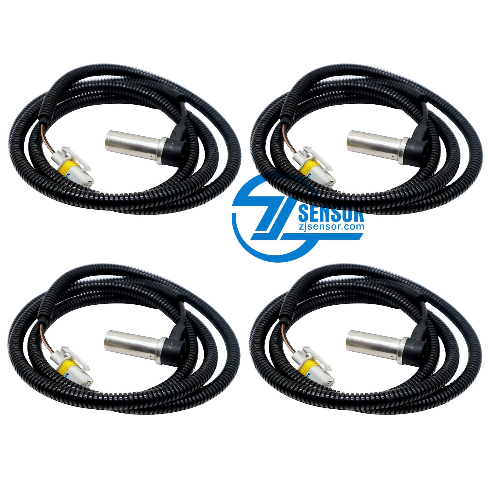 Car ABS Sensor Wheel Speed Sensor 81271206177 For MAN TGA TGL 4-Pcs