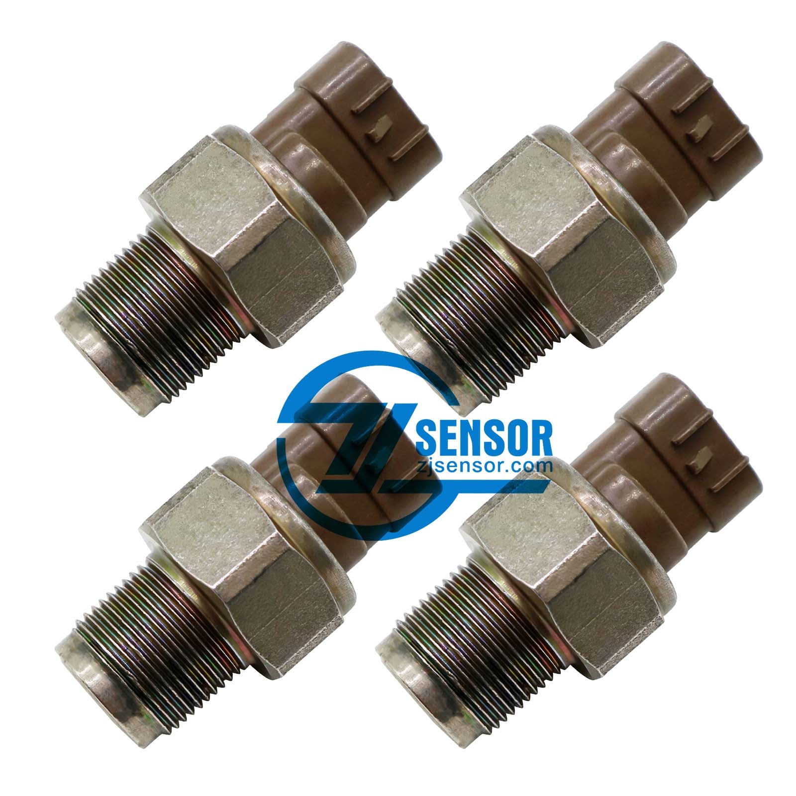 Fuel High Pressure Common Rail Sensor 89458-12020 For Toyota Hiace Hilux Land Cruiser Prado 3.0 D4D 4-Pcs