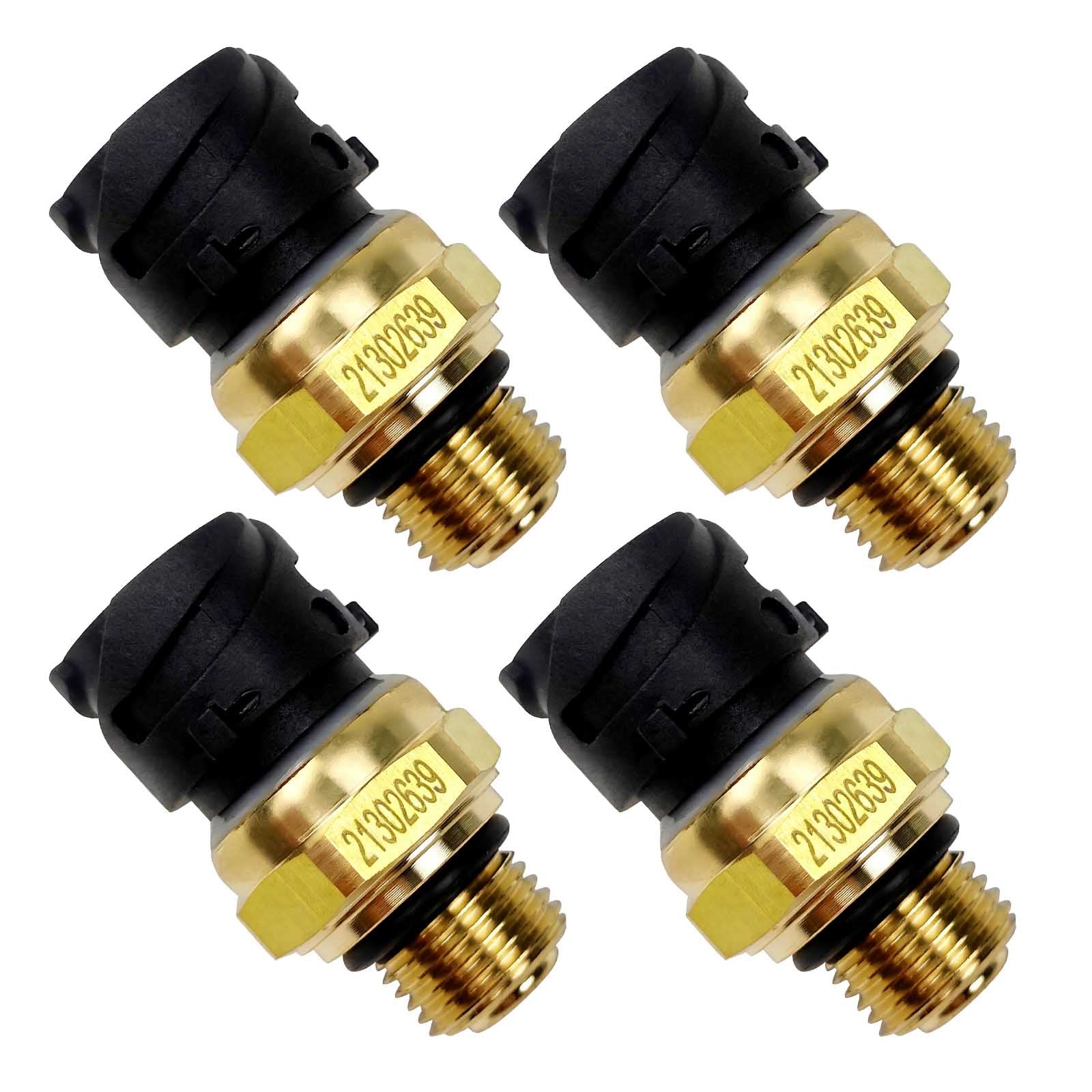 New Auto Sensors Oil Pressure Sensor 21302639 for Volvo Renault Penat Truck VD12 D13 Engine 4-Pcs