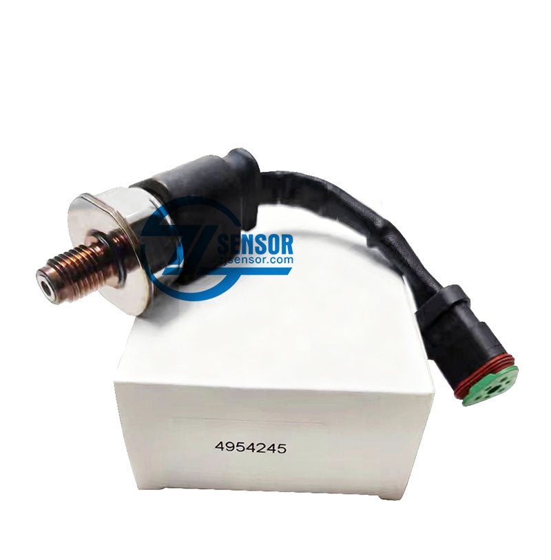 Car Spare Parts Common Rail Fuel Pressure Sensor 4954245 5PP5-3 For Cummins ISX QSX Engine 4-Pcs