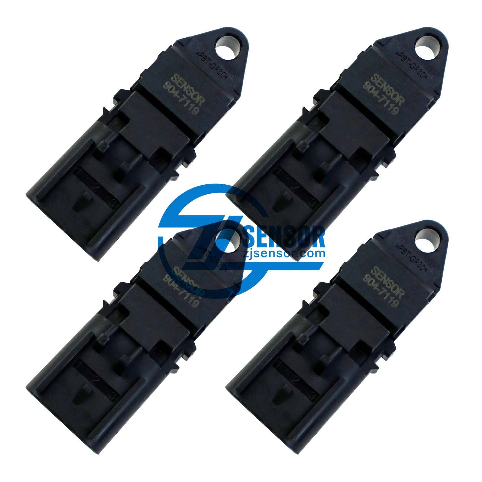 Brand New Auto Engine Sensor Crankcase Pressure Sensor 904-7119 For Cummins 6.7L 4-Pcs