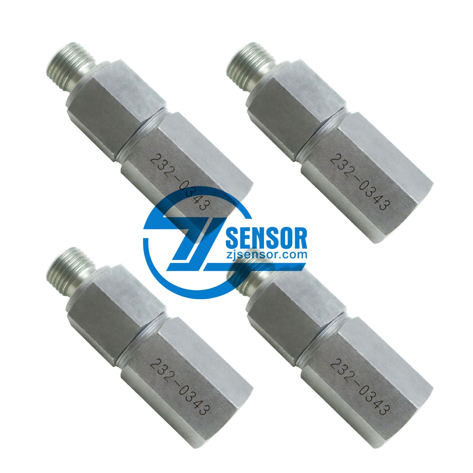 Common Rail Pressure Relief Limiter Valve 232-0343 369-6662 Caterpillar Excavator 322C 324D 325C E320D E330D 4-Pcs