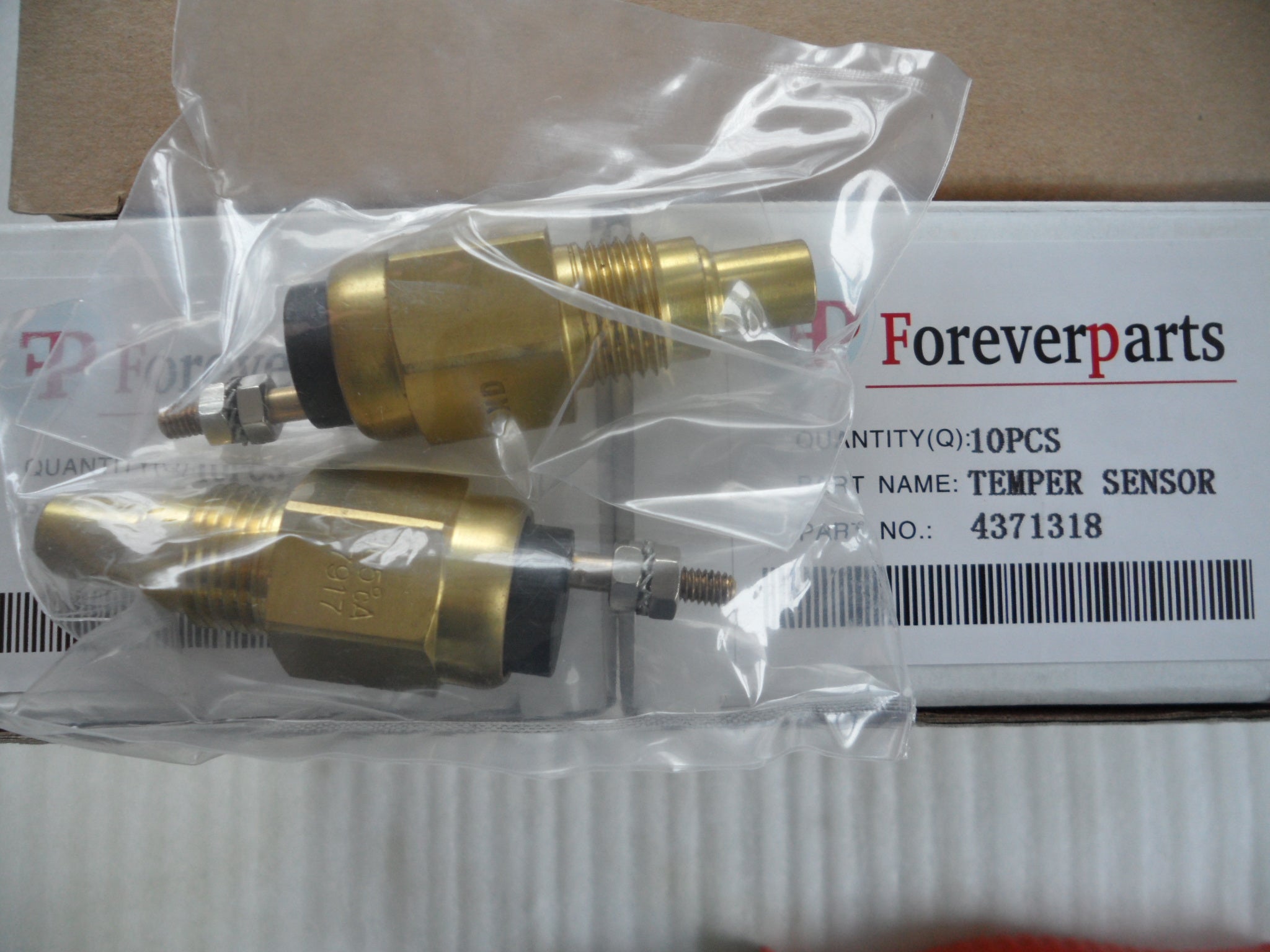 Water Temperature Sensor FOR Hitachi Excavator X300-3 ZAX330 OE 4371318