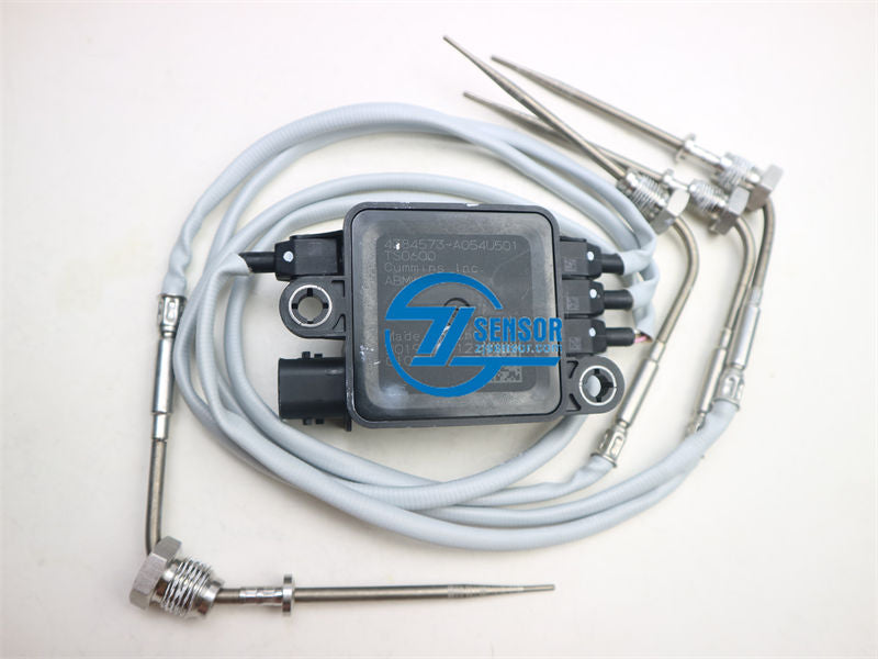 4384573 Exhaust Gas Temperature EGT Sensor Quadruple Probes fits Cummins 6.7L ISB QSB Diesel Engine