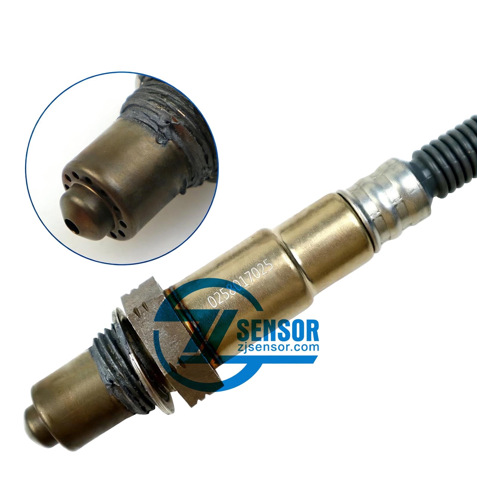 New Auto Sensors O2 Oxygen Sensor 0258017025 for Various of Vehicles 4-Pcs