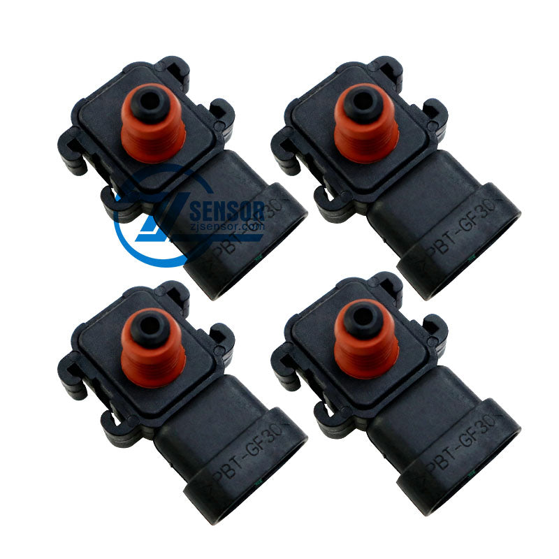 Good Quality MAP Sensor Manifold Absolute Pressure Sensor 9359409 Fit For Chevrolet Cadillac Buick Vehicle 4-Pcs