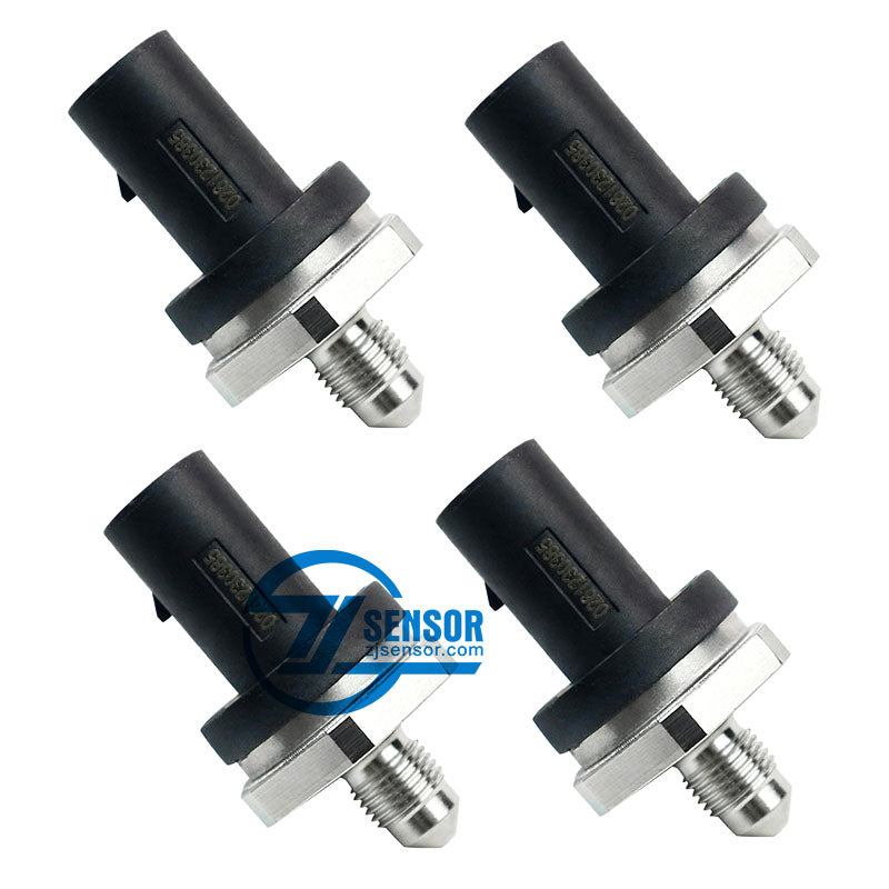Good Quality New Fuel Common Rail Pressure Sensor 0261230385 For Audi VW Seat Skoda 4-Pcs
