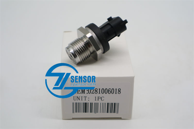 1800 Bar Fuel Rail Pressure Sensor OE: 0281006018 For Ford Ranger Everest Mazda BT-50 BT50 2.5 3.0