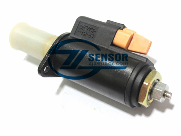 Solenoid valve 111-9916 1119916 with yellow dot for Caterpillar 320 excavator