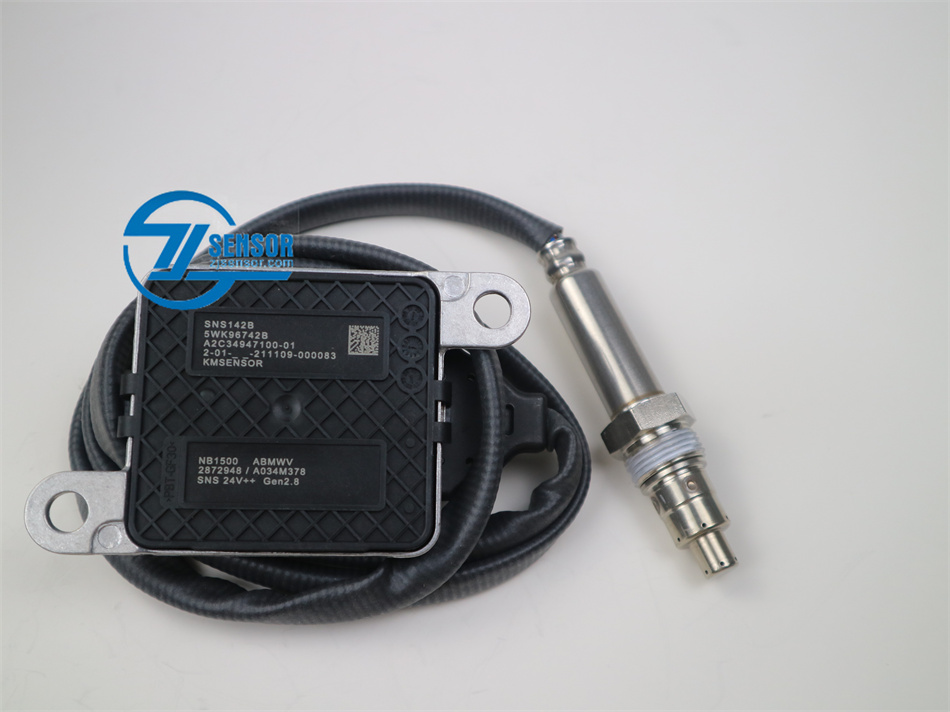 NOX Sensor 5WK96742B/2872948 Nitrogen Oxide Sensor For Cummins