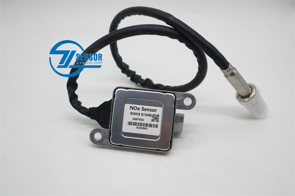 ZJZENSOR 3687930 Nitrogen Oxide sensor 4326870 NOX Sensor 5WK96740B Cummins sns12v