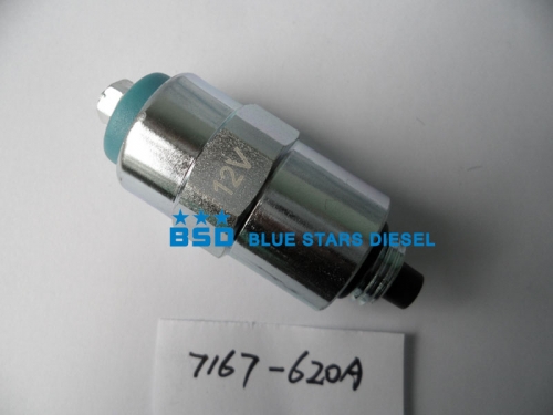 7167-620A 12V for LUCAS DPA pump Diesel Stop Solenoid valve RE22744,RE54064,7185-900W