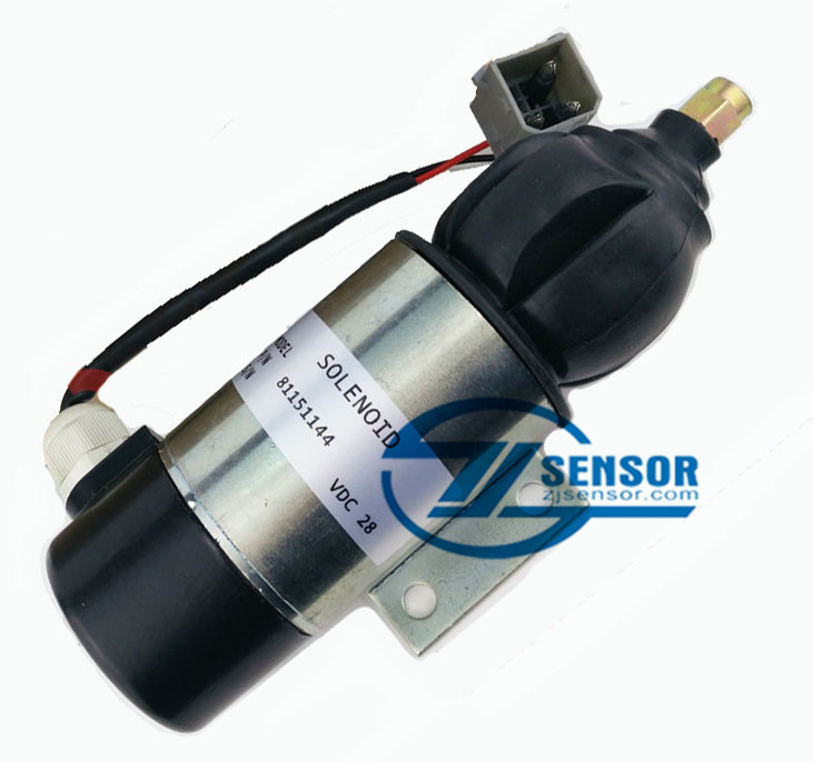 81151144 28V Fuel Shutdown Solenoid 872805,1318039,1318042 for PERKINS,VOLVO PENTA