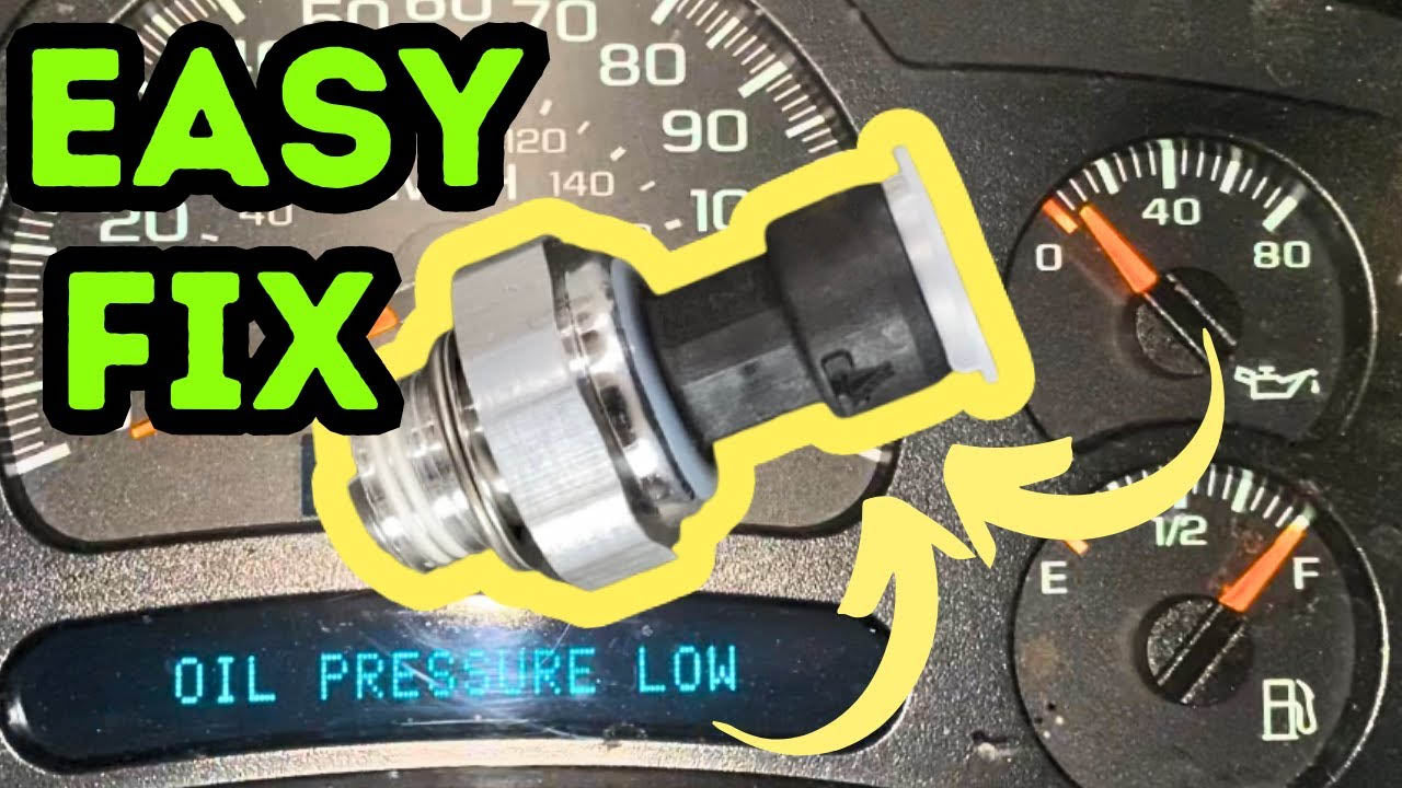 3 Symptoms of a Bad Oil Pressure Sensor and Diagnosis Guide