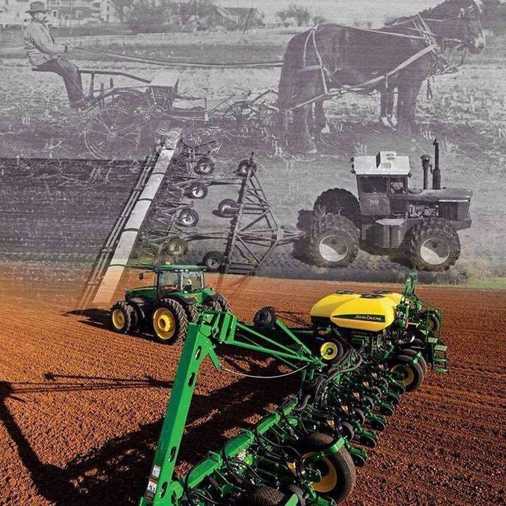 The Agricultural Revolution: From Horse-Drawn Plows to Diesel Tractors