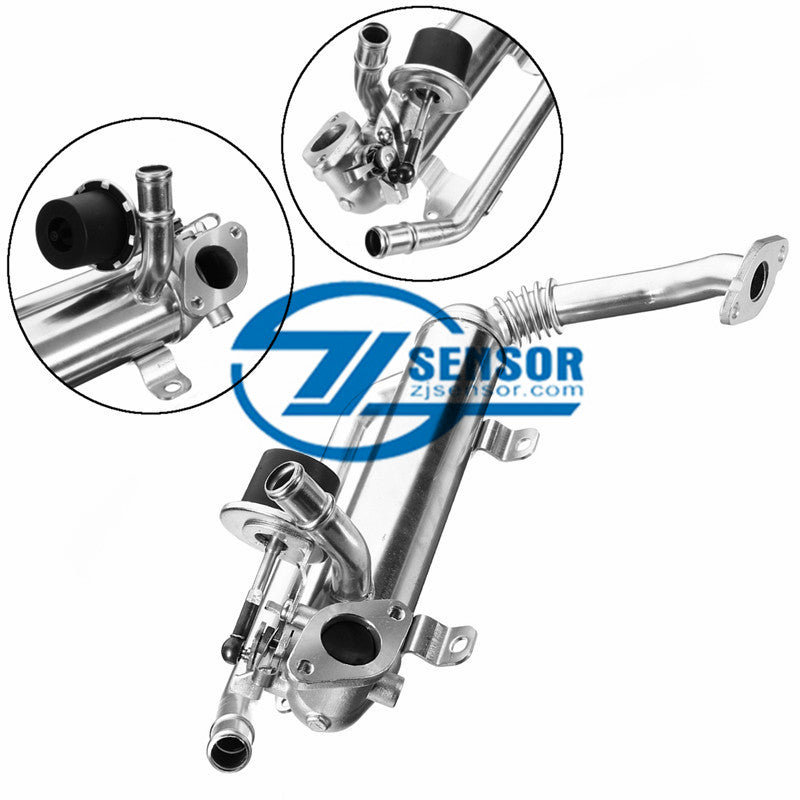 03G131512AD EGR Cooler Silver for Audi A3 8P for VW Caddy for Golf for Jetta for Skoda Fabia