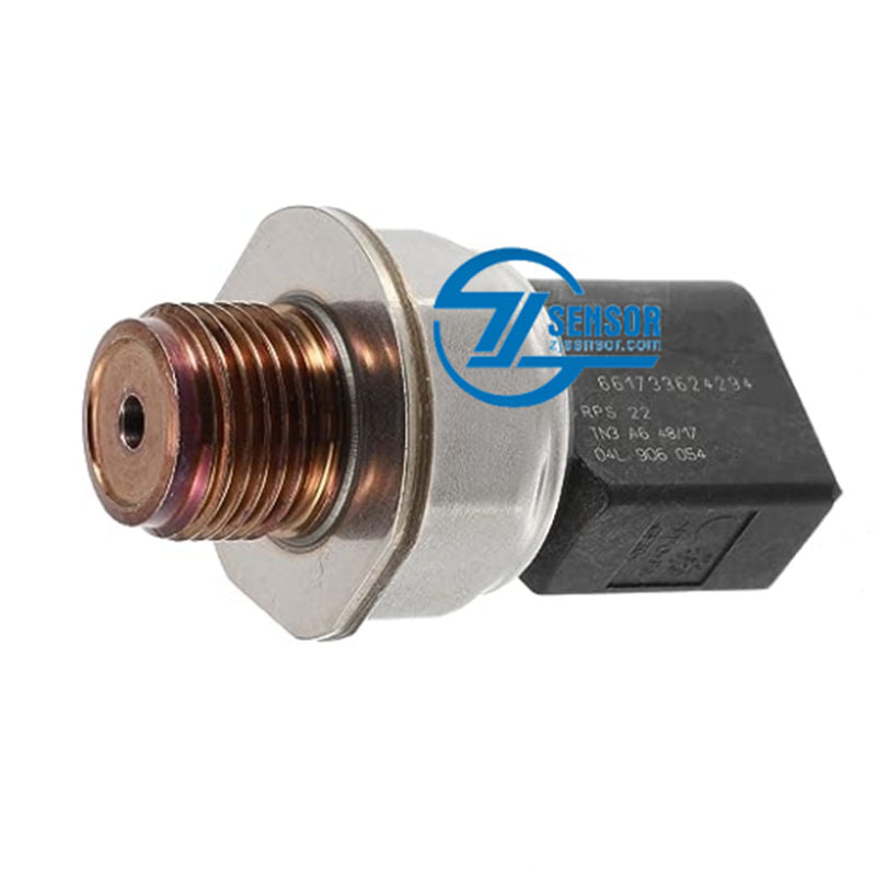 Common Fuel Rail Pressure Sensor OE:04L906054 /04L 906   For AUDI A3 A4 Seat Skoda Golf 2.0 TDI Diesel 054