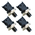 Auto Sensors Common Rail Fuel Pressure Sensor 0281002398 for 6.6L Duramax LB7 Engine 4 Pcs