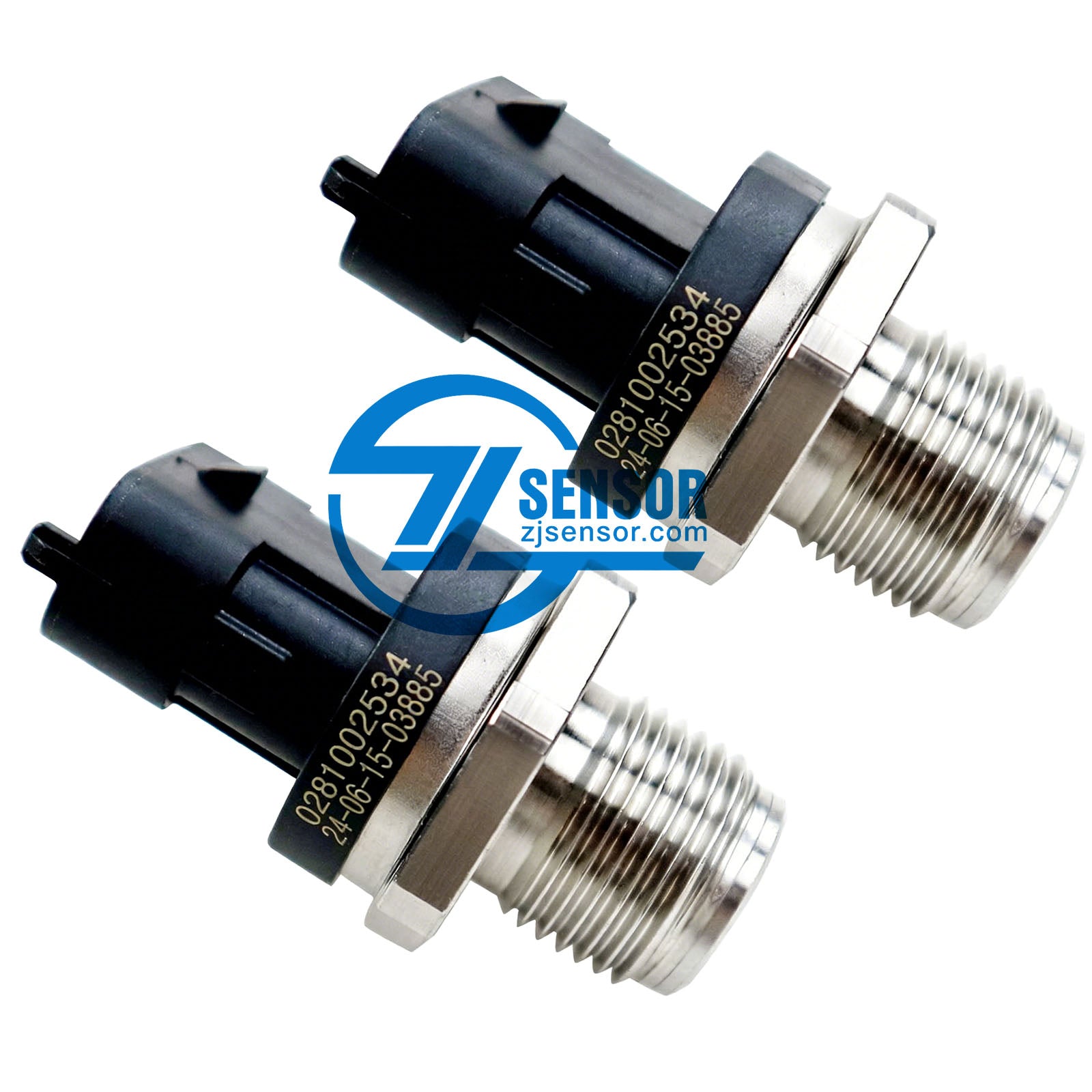 1800Bar Common Rail Fuel Pressure Sensor 0281002534 For Kodiak Silverado C4500 C5500 Topkick Sierra 2500 3500 4-Pcs