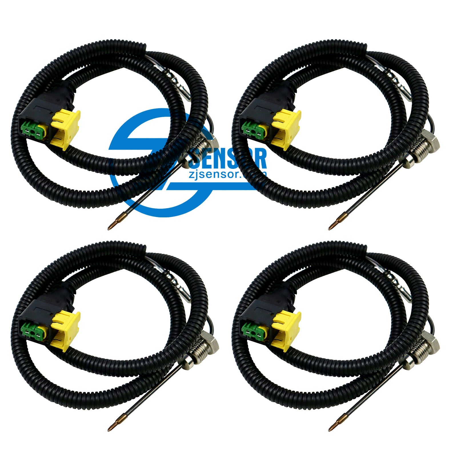 Detroit Diesel Engine EGT Sensor A0115423018 Exhaust Gas Temp Sensor 4-Pcs