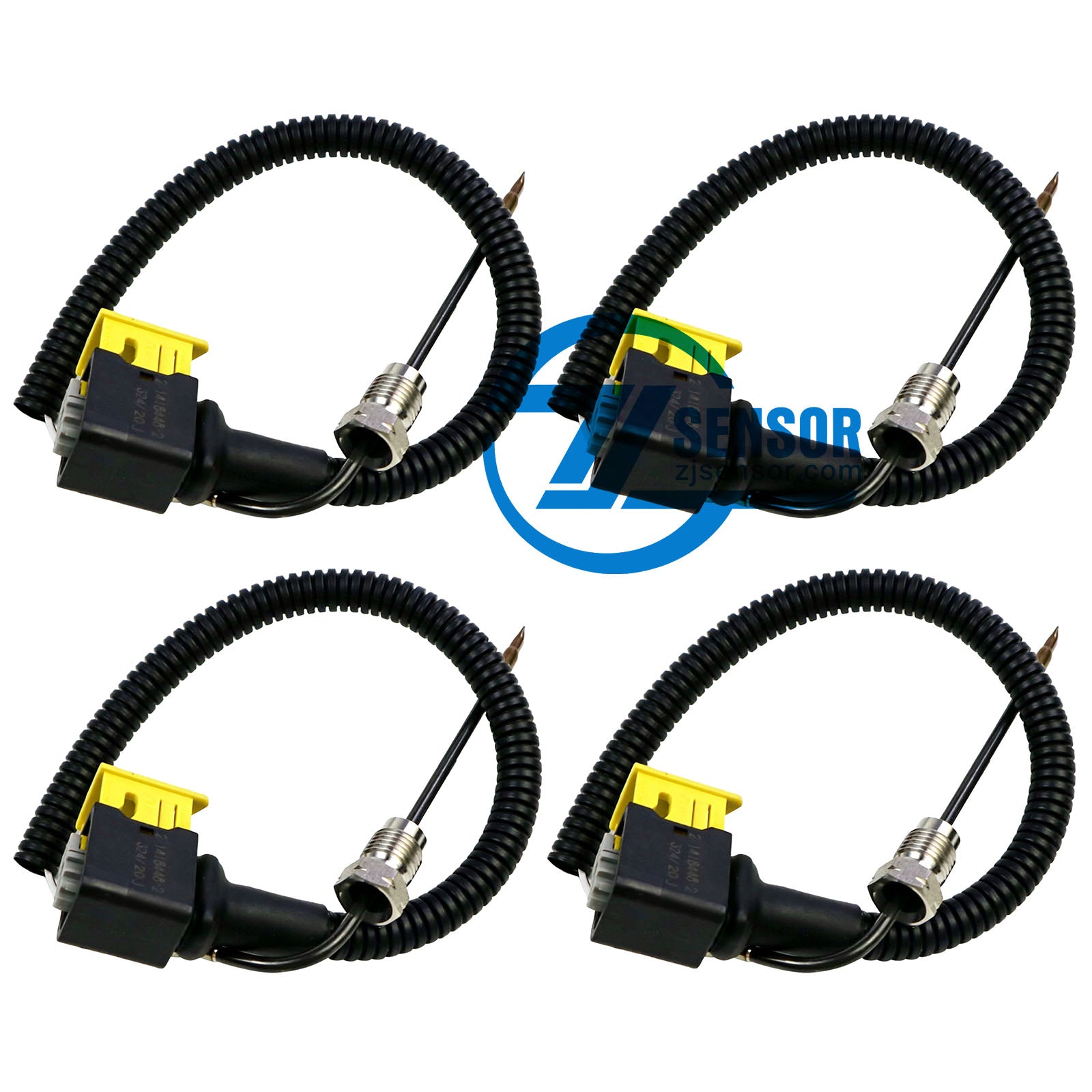 New EGT Exhaust Gas Temp Sensor A0105429518 For Detroit Diesel Engine 4-Pcs