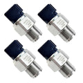 Auto Sensors Common Rail Fuel Pressure Sensor 89458-20050 for Toyota Hilux Hiace Hino 4-Pcs