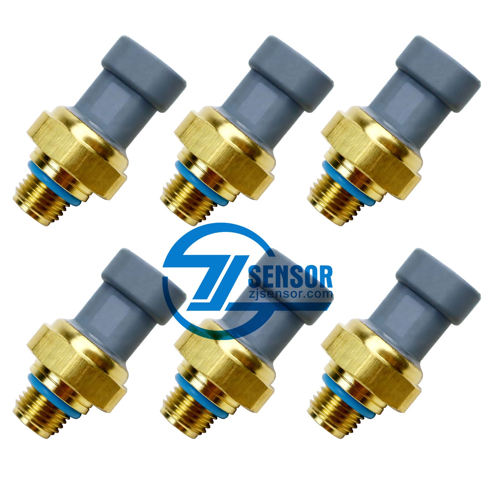 Engine Auto Sensor Oil Pressure Sensor 4921489 For Cummins M11 L10 QSB4.5 ISF2.8 6-Pcs