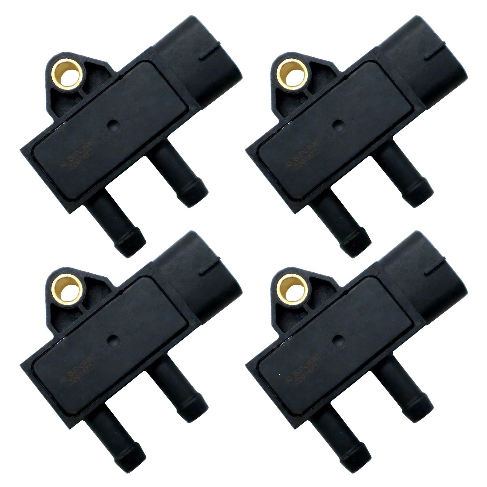 Auto Sensors Differential Exhaust Pressure DPF Sensor 2894872 for Cummis ISF 2.8 3.8 Engine 4-Pcs