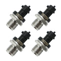Common Rail Fuel Pressure Sensor 0281006327 for 07-12 Dodge Ram 2500 3500 Diesel 6.7L Cummins 4-Pcs