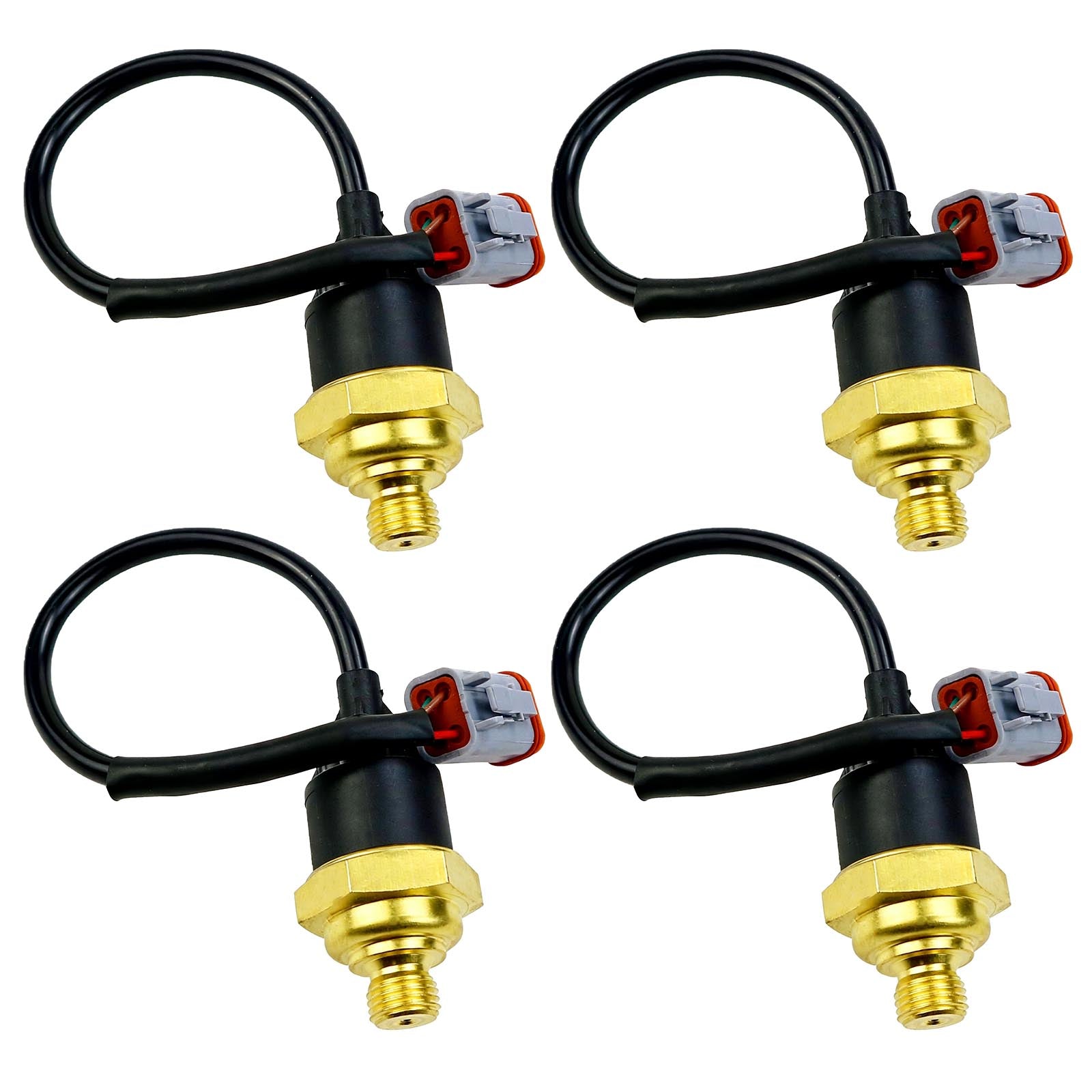 Oil Pressure Sensor 1393113 For Scania 4-Series 114 124 DSC14 Truck 4-Pcs