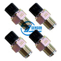 499000-6260 Common Rail Pressure Sensor For Toyota Isuzu 4HK1 6HK1 6UZ1 6WG1 J05E J08E Engine 4-Pcs