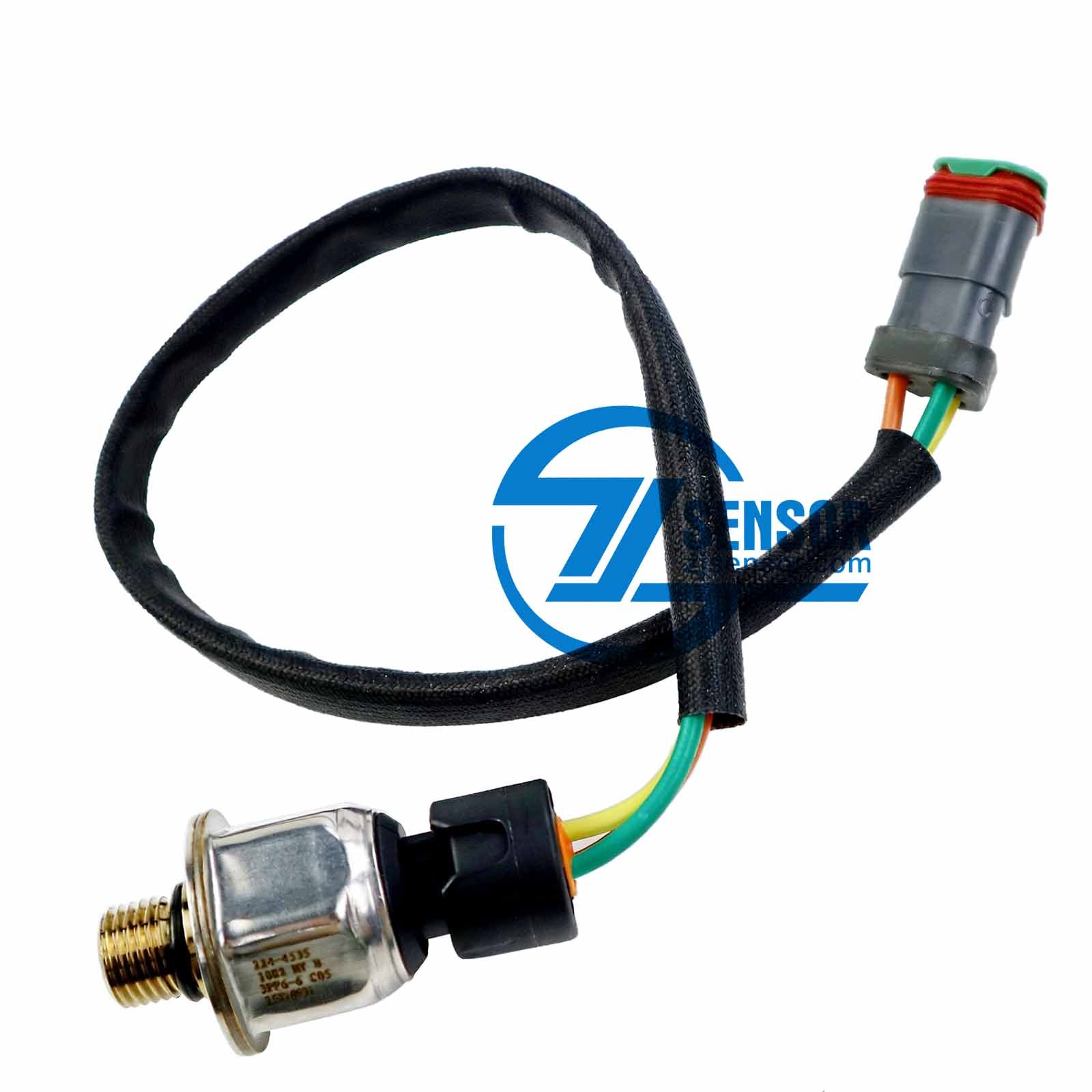 Brand New Common Rail Pressure Sensor 224-4535 For Caterpillar C13 C15 MXS BXS Engine 4-Pcs
