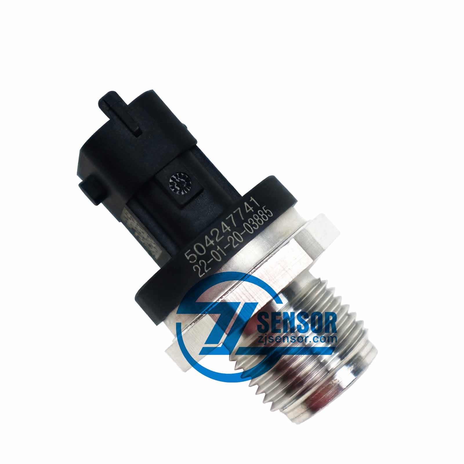 Fuel Rail Pressure Sensor 504247741 For Fiat Alfa Romeo Iveco Truck 4-Pcs