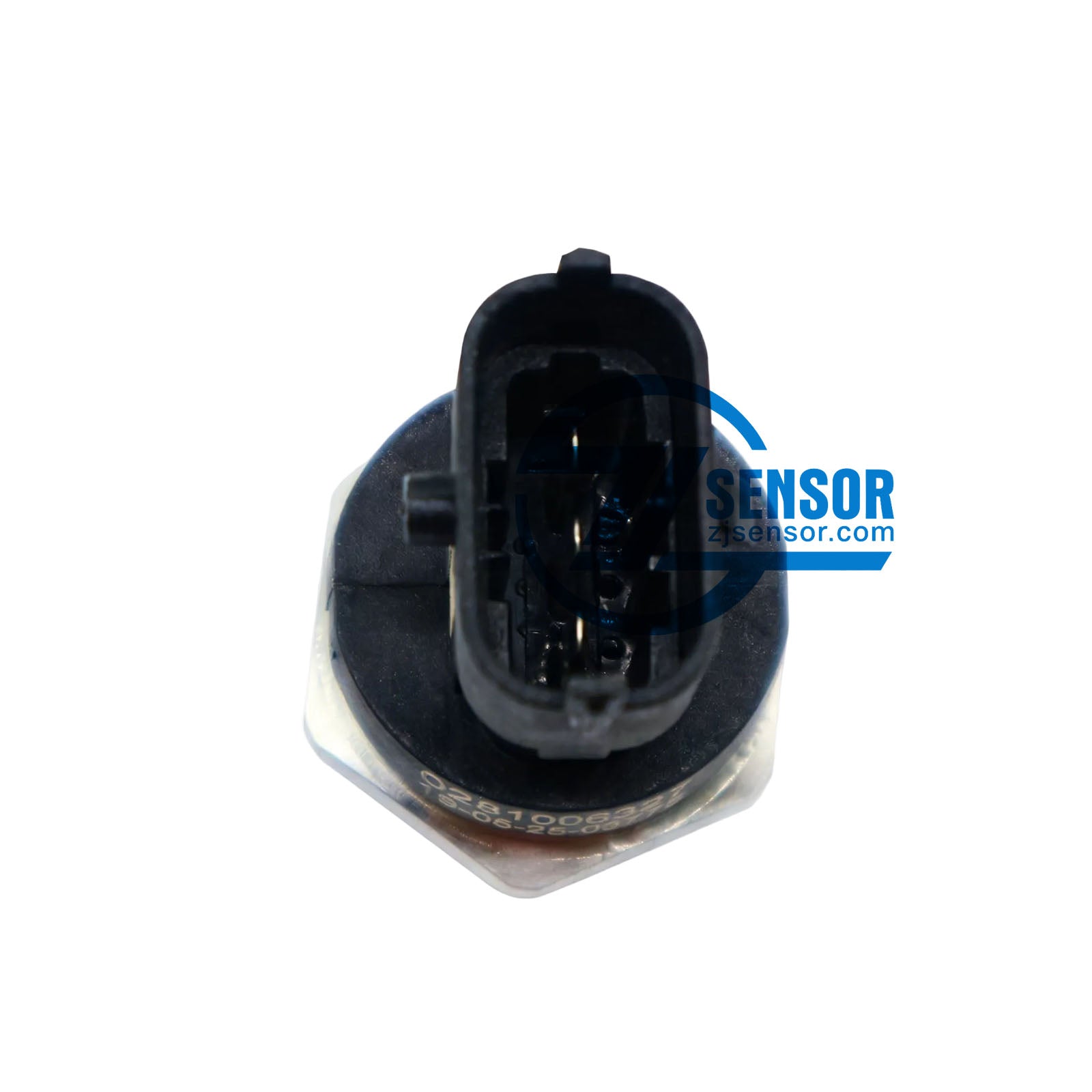 Common Rail Fuel Pressure Sensor 0281006327 for 07-12 Dodge Ram 2500 3500 Diesel 6.7L Cummins 4-Pcs