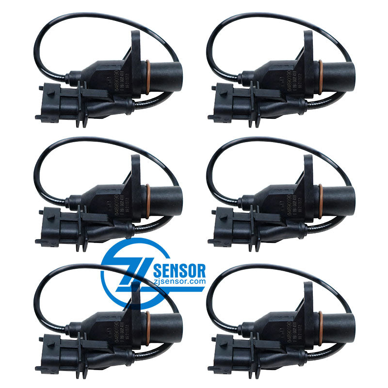Brand New Auto Sensors Crankshaft Position Sensor 0281002411 4890190 For Ford F-250 Iveco EuroCargo 6-Pcs