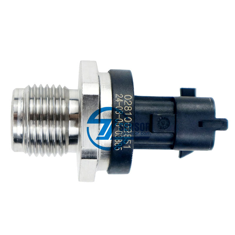 Auto Parts Common Rail Fuel Pressure Sensor 0281002851 For Dodge Ram 6.7L Cummins Diesel 5.9L 4-Pcs