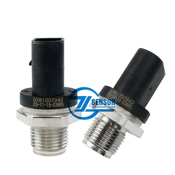 0281002942 Fuel Common Rail Pressure Sensor For BENZ A0051535828