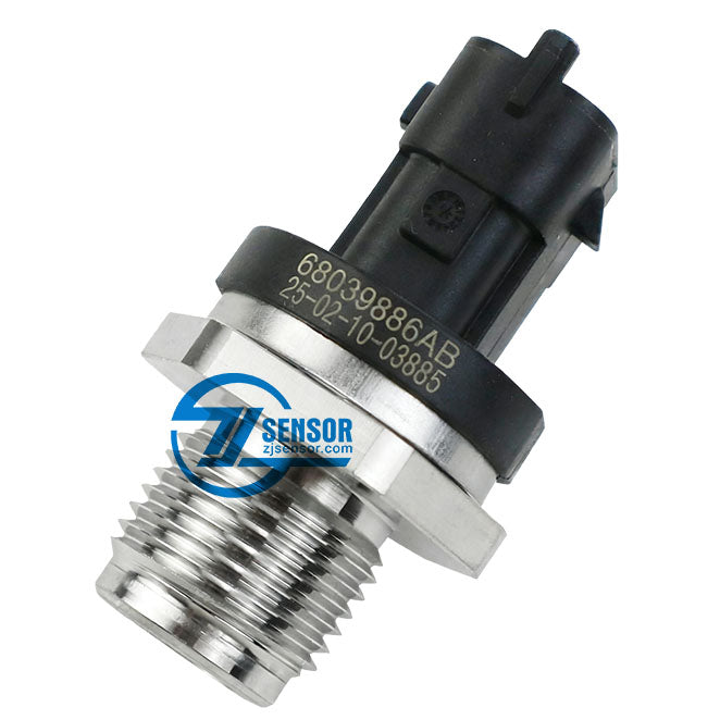 Brand New Common rail Fuel pressure Sensor 68039886AB for Dodge Ram 2500/3500 5.9L Engine 4Pcs